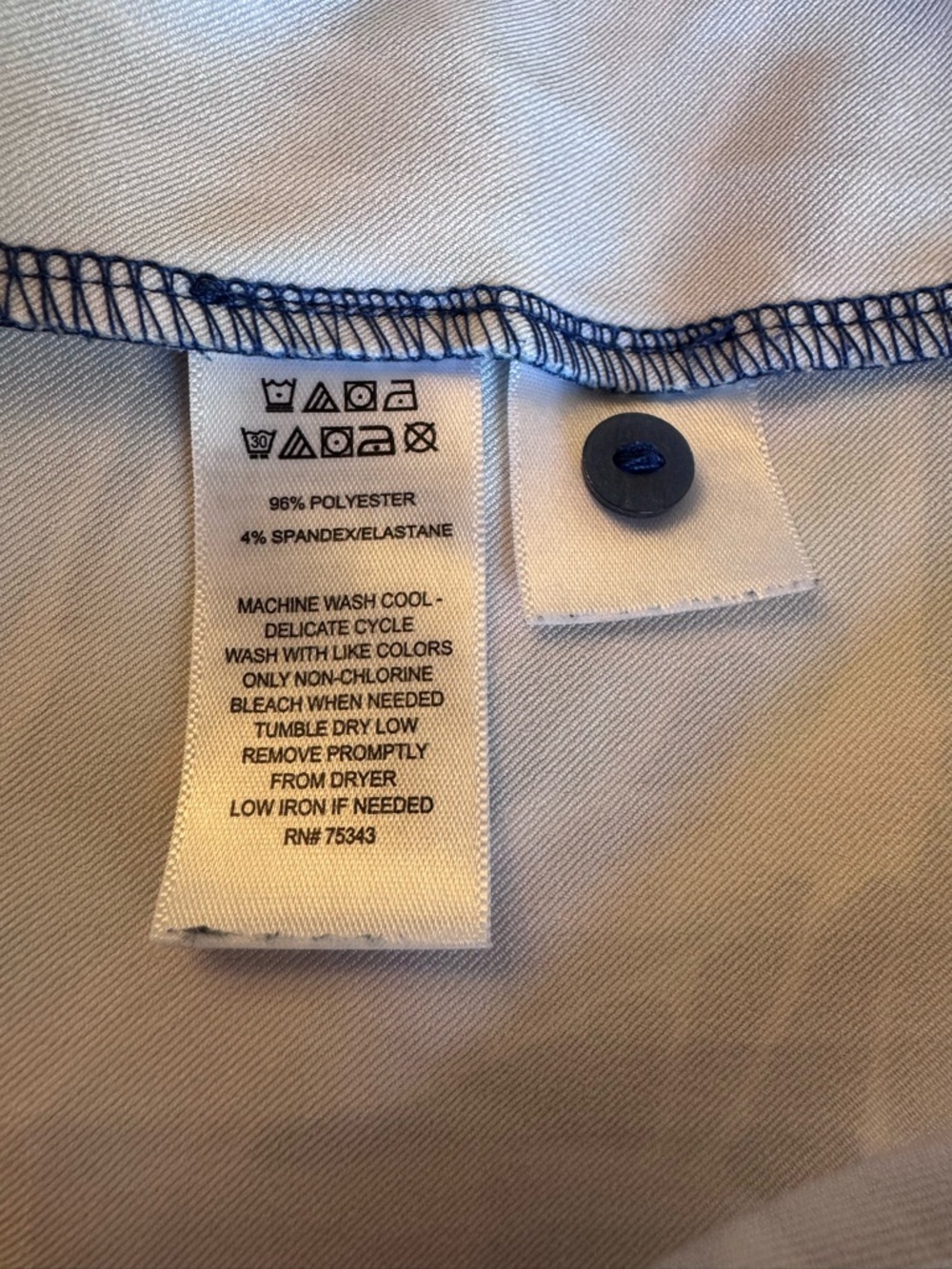 Sigrid Olsen Tropical Scalloped Hem Golf Tennis Dress XL - Picture 6 of 6